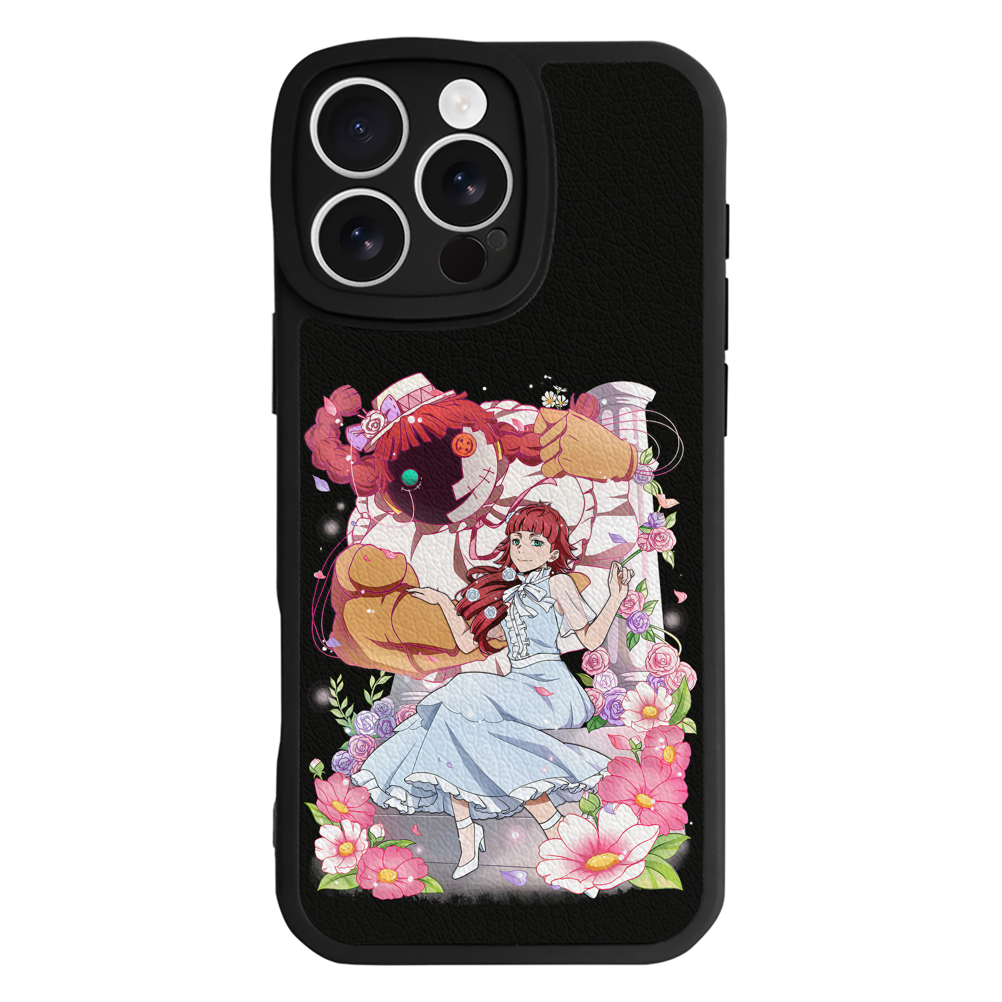 （画像用） 文豪ストレイドッグス Bungo Stray Dogs 【iPhone 16シリーズ対応】シリコンスマホケース（レザー調） 材質：シリコン